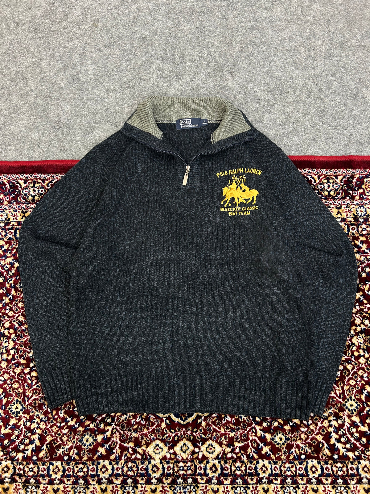 POLO RALPH LAUREN QUARTER ZIPPER (M)