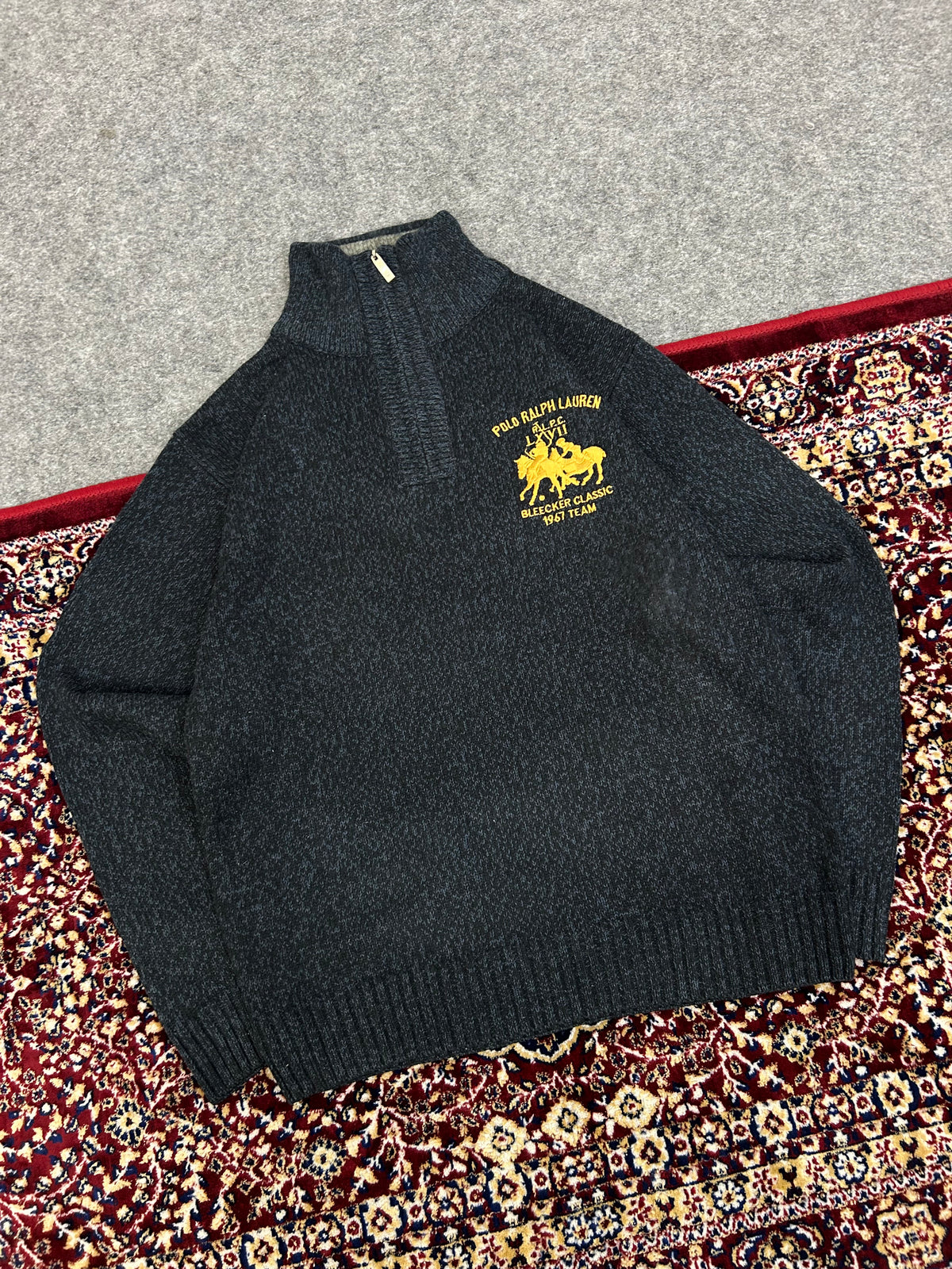 POLO RALPH LAUREN QUARTER ZIPPER (M)