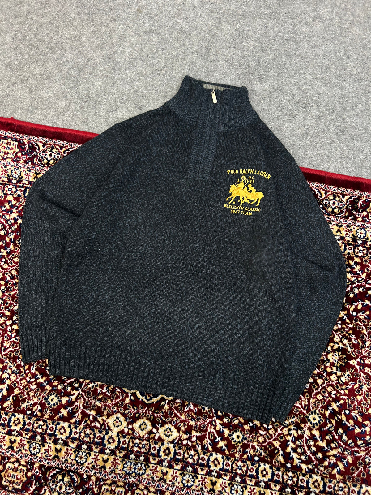 POLO RALPH LAUREN QUARTER ZIPPER (M)